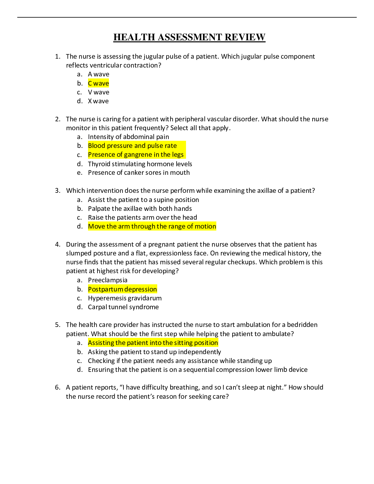 Preview image for NUR 2488 Mental Health Exam 1 Study Guide, Latest (2020/21) Rasmussen College.